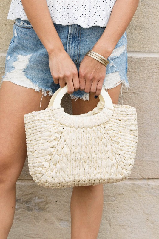 Woven Tote | Modern Boutique Fashion