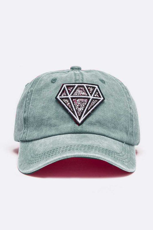 California Love Palm Tree Patch Cotton Cap | Modern Boutique Fashion