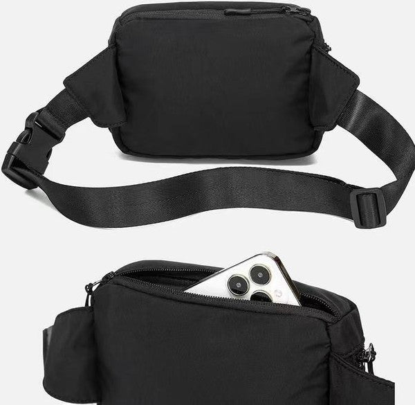 Adventurer Nylon Sling Belt Bag | Modern Boutique Fashion