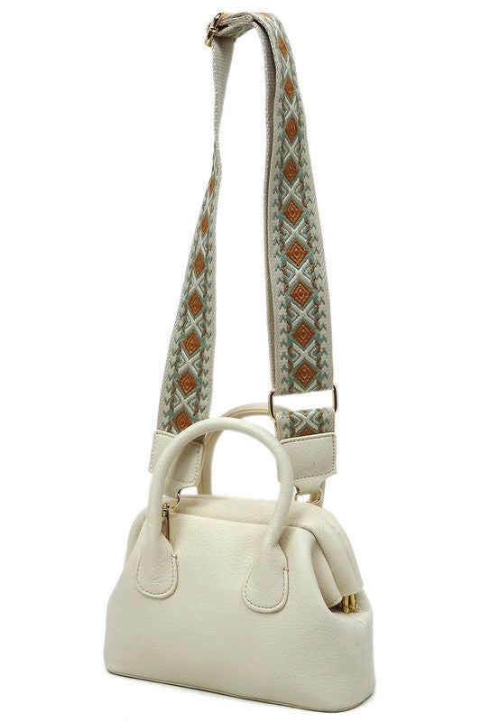 Spring Frame Doctors Satchel Crossbody Bag | Modern Boutique Fashion