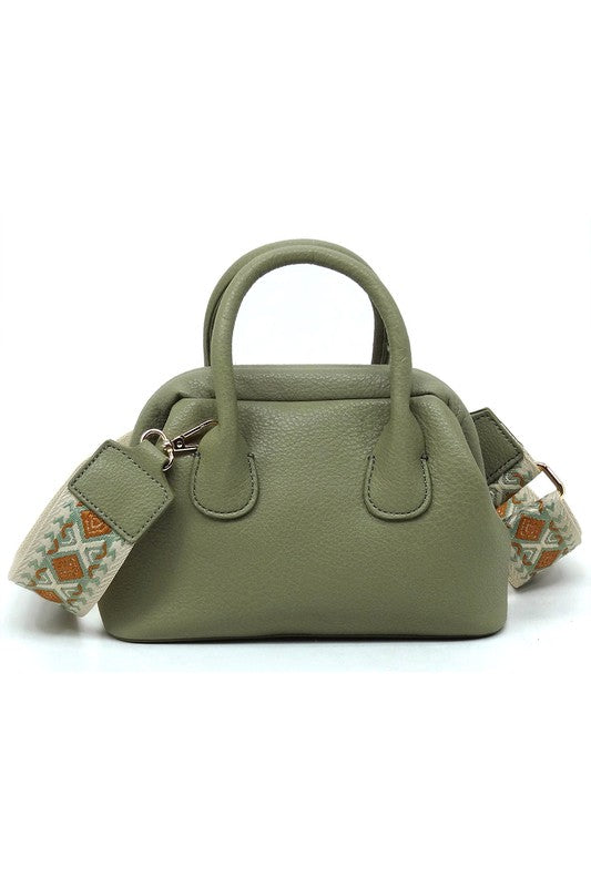 Spring Frame Doctors Satchel Crossbody Bag | Modern Boutique Fashion