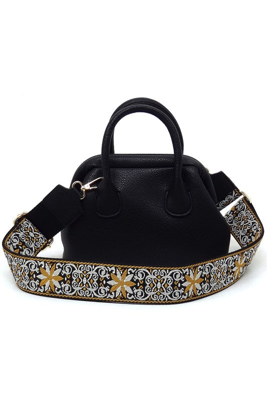 Spring Frame Doctors Satchel Crossbody Bag | Modern Boutique Fashion