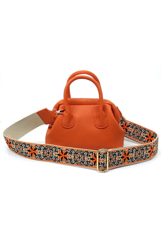 Spring Frame Doctors Satchel Crossbody Bag | Modern Boutique Fashion