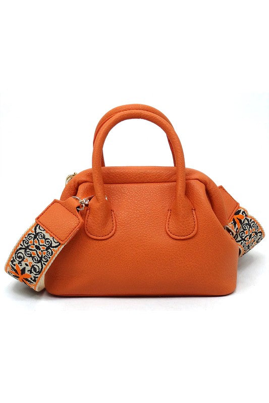 Spring Frame Doctors Satchel Crossbody Bag | Modern Boutique Fashion