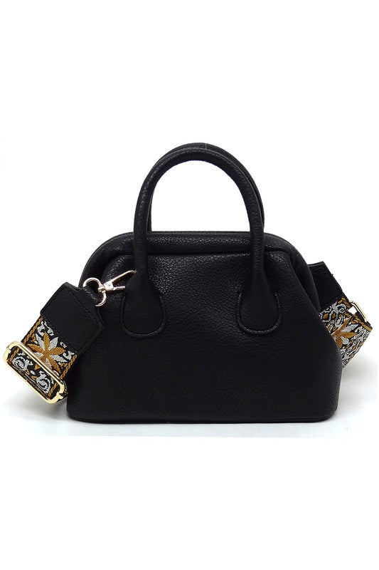 Spring Frame Doctors Satchel Crossbody Bag | Modern Boutique Fashion