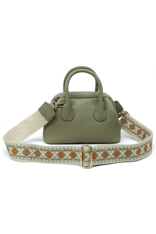 Spring Frame Doctors Satchel Crossbody Bag | Modern Boutique Fashion