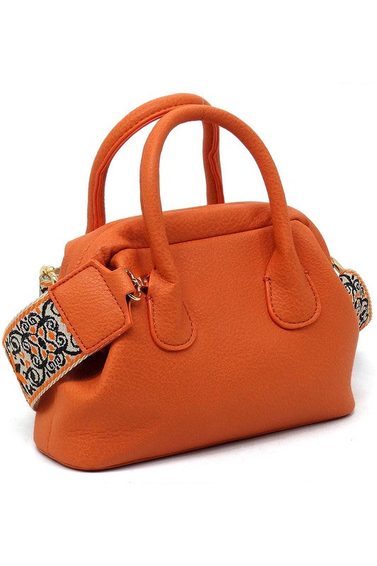 Spring Frame Doctors Satchel Crossbody Bag | Modern Boutique Fashion