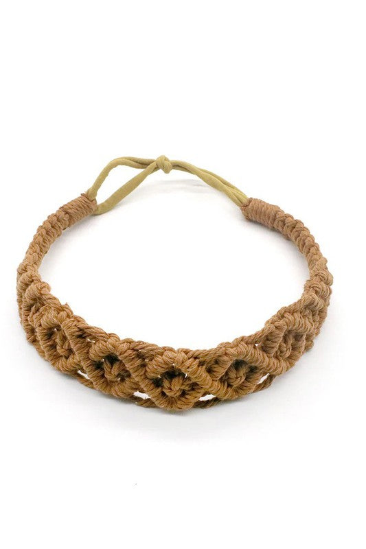 N E W C O L O R S Boho Crochet Elastic Head Wrap | Modern Boutique Fashion