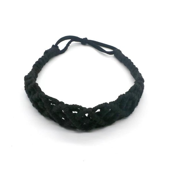 N E W C O L O R S Boho Crochet Elastic Head Wrap | Modern Boutique Fashion
