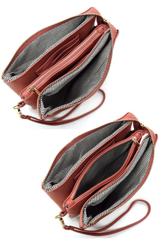 Fashion Crossbody Bag Clutch Wristlet | Modern Boutique Fashion