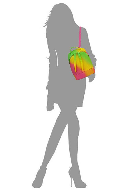 Clear Convertible Jelly Candy Backpack | Modern Boutique Fashion