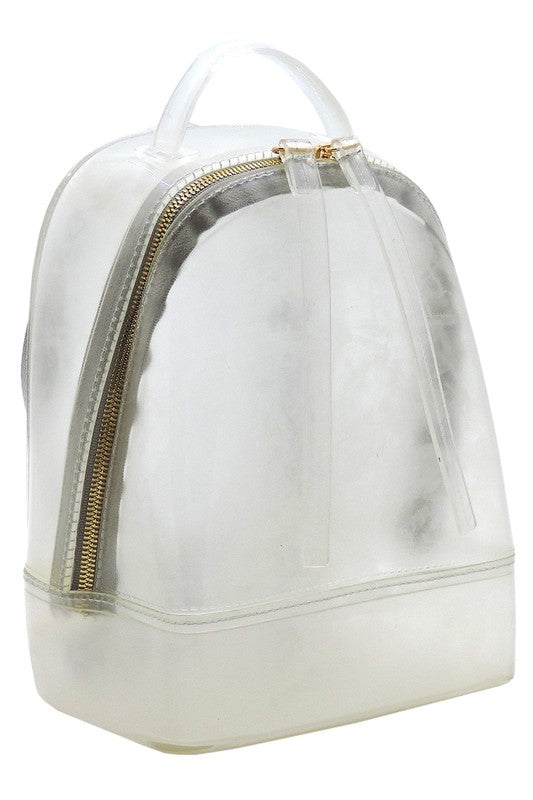 Clear Convertible Jelly Candy Backpack | Modern Boutique Fashion
