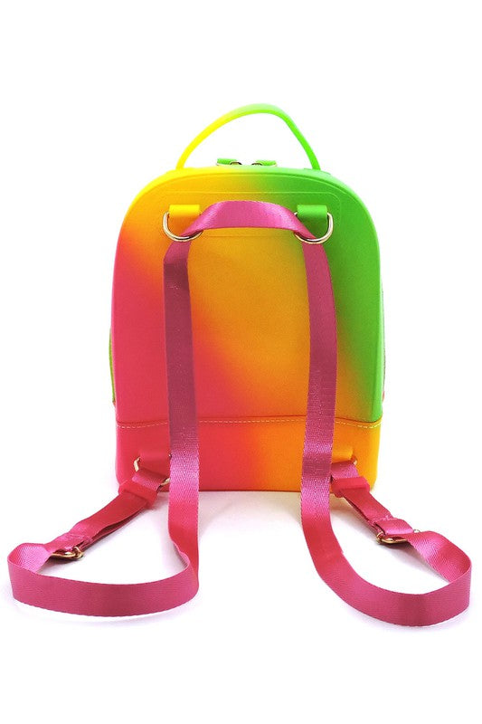 Clear Convertible Jelly Candy Backpack | Modern Boutique Fashion