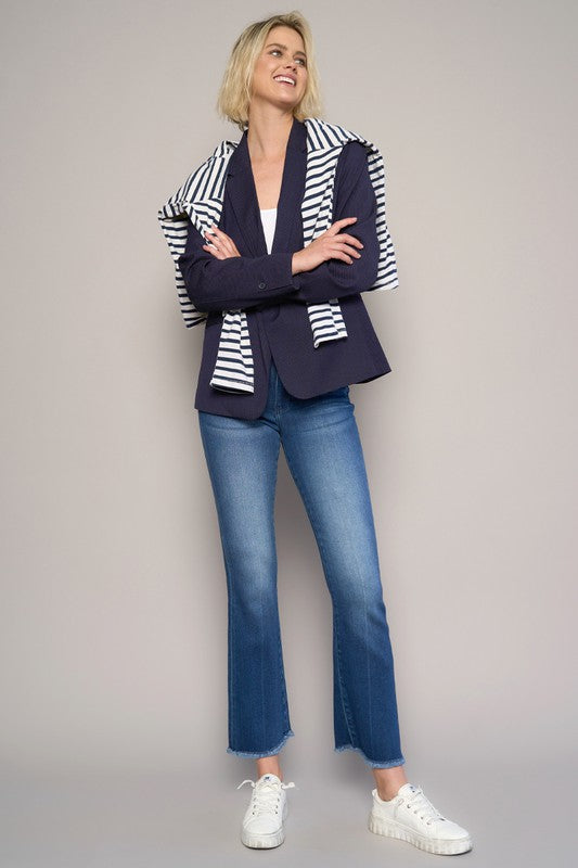 High Rise Crop Boot Jeans | Modern Boutique Fashion