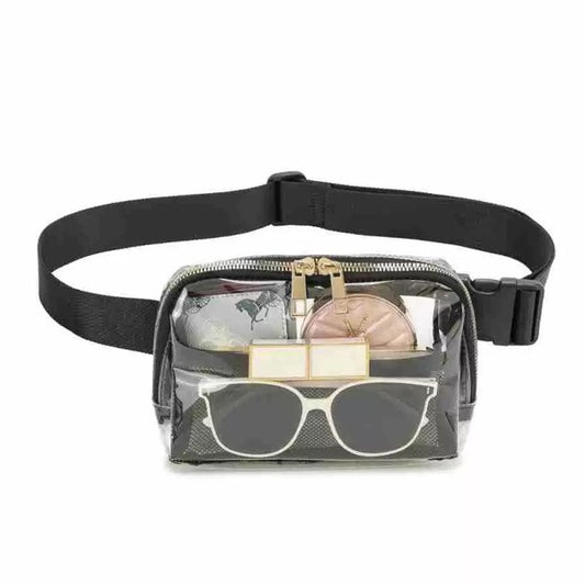 Clear Stadium Belt Bag Sling Crossbody | Modern Boutique Fashion