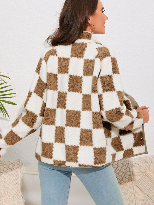 Checkered Jacket | Modern Boutique Fashion