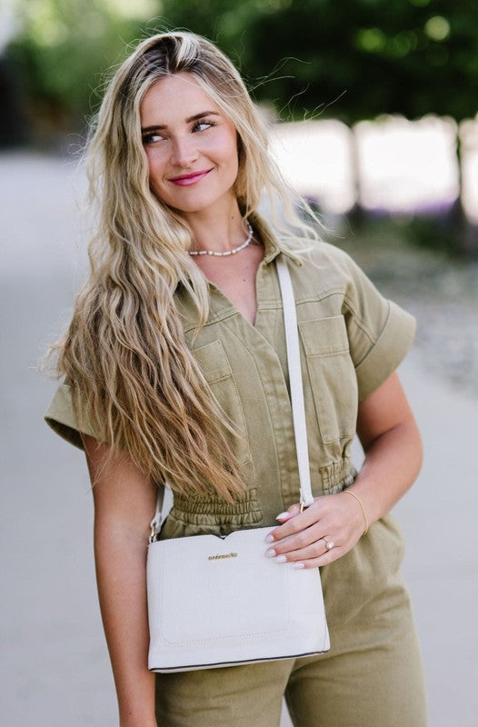 Kimberly Crossbody Hand Bag Purse | Modern Boutique Fashion