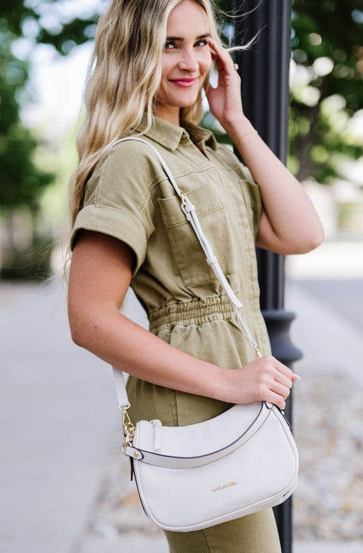 Ashton Saddle Crossbody Shoulder Bag Purse | Modern Boutique Fashion