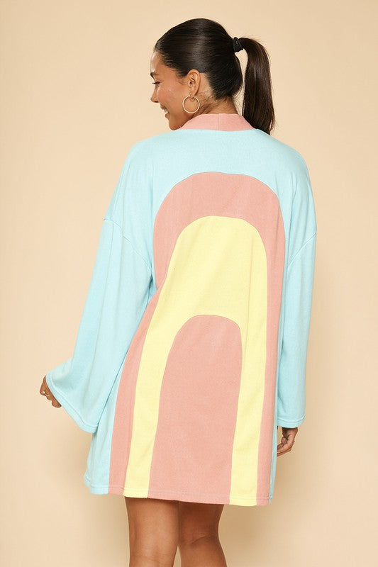Retro Arch Terry Cloth Novelty Robe | Modern Boutique Fashion