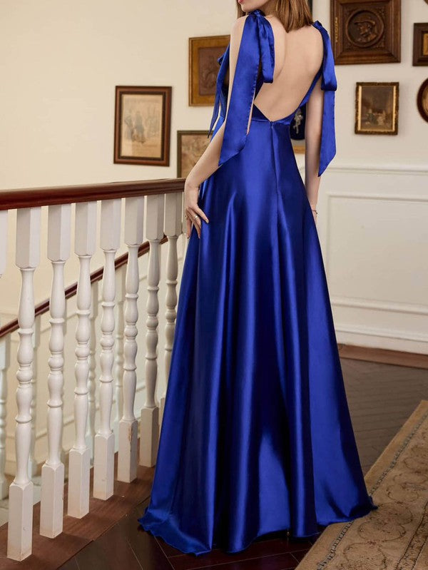 Satin Maxi Gown | Modern Boutique Fashion