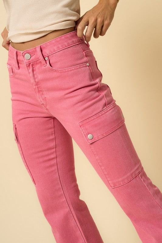 Color Cargo Slim Boot | Modern Boutique Fashion