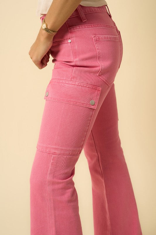 Color Cargo Slim Boot | Modern Boutique Fashion