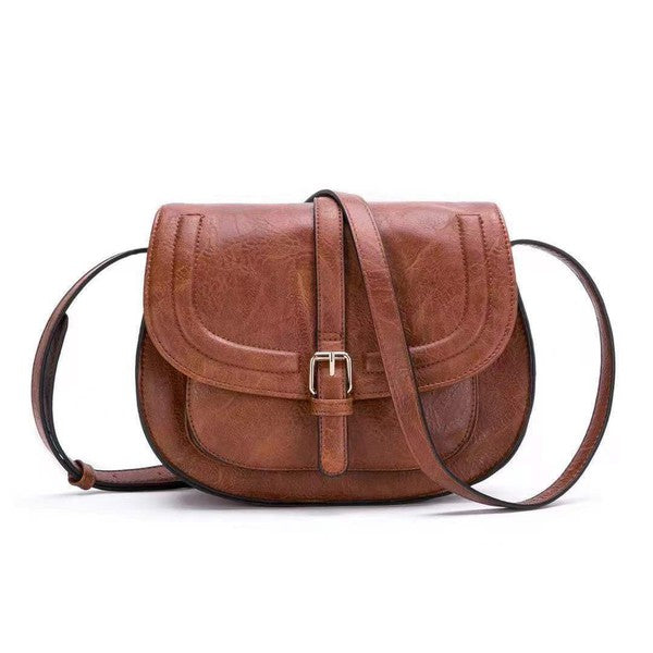 Blair Foldover Buckle Crossbody | Modern Boutique Fashion