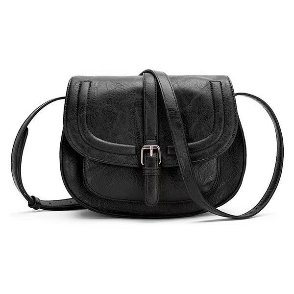 Blair Foldover Buckle Crossbody | Modern Boutique Fashion