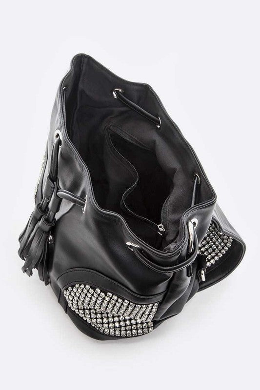 Iconic Rhinestone Convertible Fahion Bag | Modern Boutique Fashion