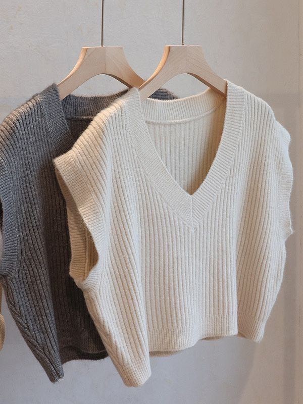 Cropped Sleeveless Ribbed Vest | Modern Boutique Fashion