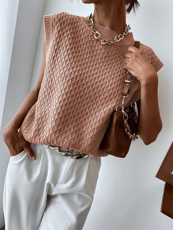 Knit Sweater Vest | Modern Boutique Fashion