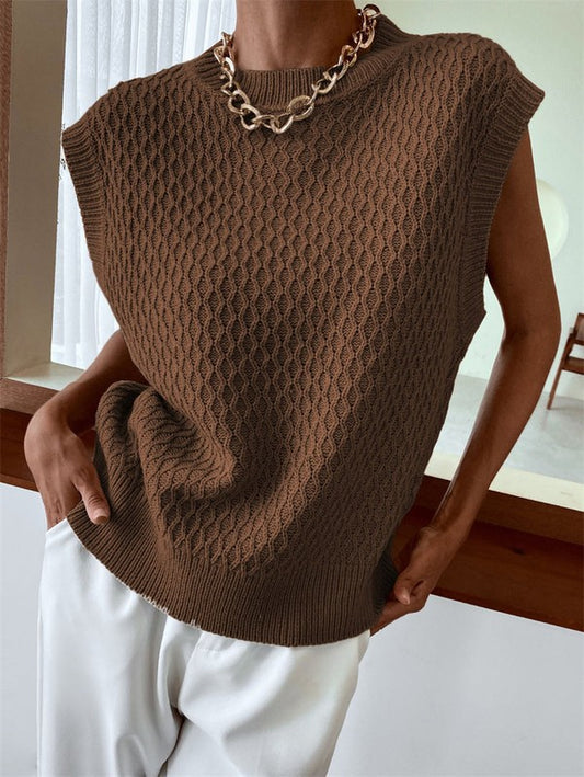 Knit Sweater Vest | Modern Boutique Fashion