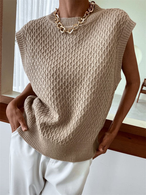 Knit Sweater Vest | Modern Boutique Fashion