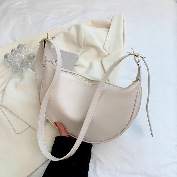 Millie Vegan Leather Crescent Sling | Modern Boutique Fashion