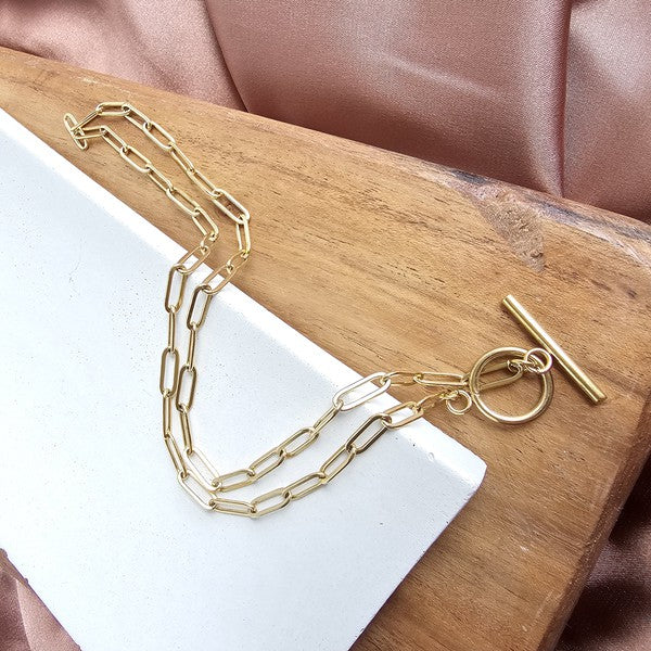 Luxe Paperclip Chain 20In | Modern Boutique Fashion