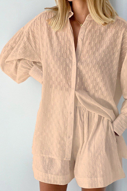 Two Piece Shorts Set