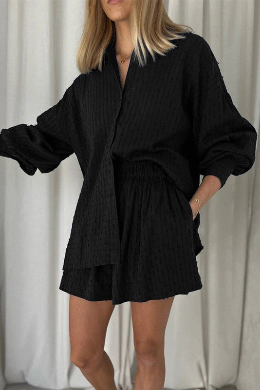 Two Piece Shorts Set