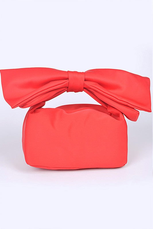 Bow Tie Bento Box Inspired Clutch Bag | Modern Boutique Fashion