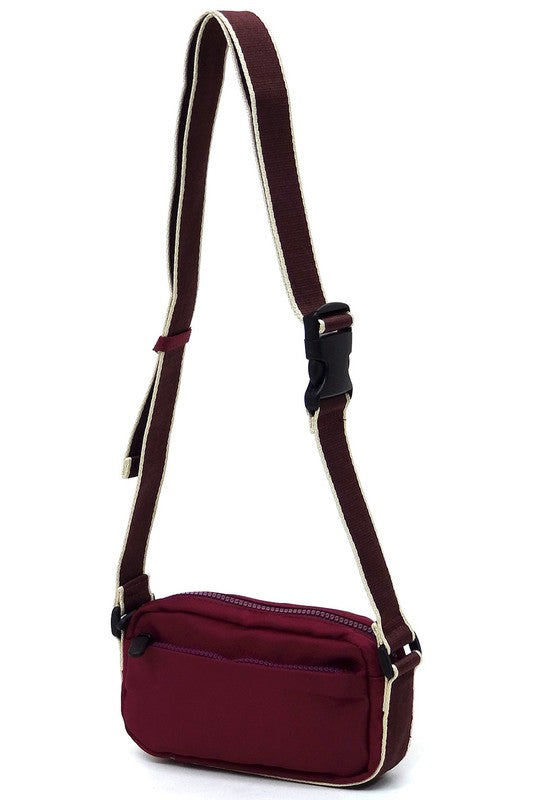 Nylon Fanny Pack Crossbody Bag | Modern Boutique Fashion