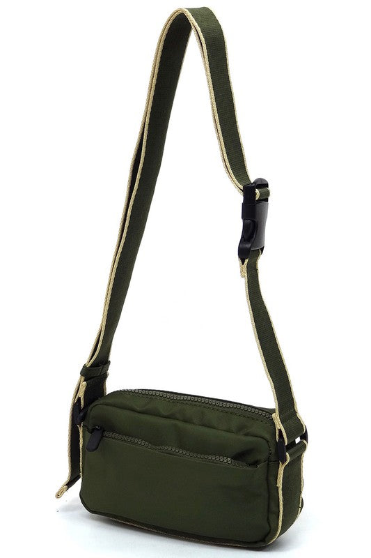 Nylon Fanny Pack Crossbody Bag | Modern Boutique Fashion
