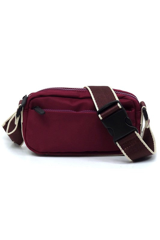 Nylon Fanny Pack Crossbody Bag | Modern Boutique Fashion