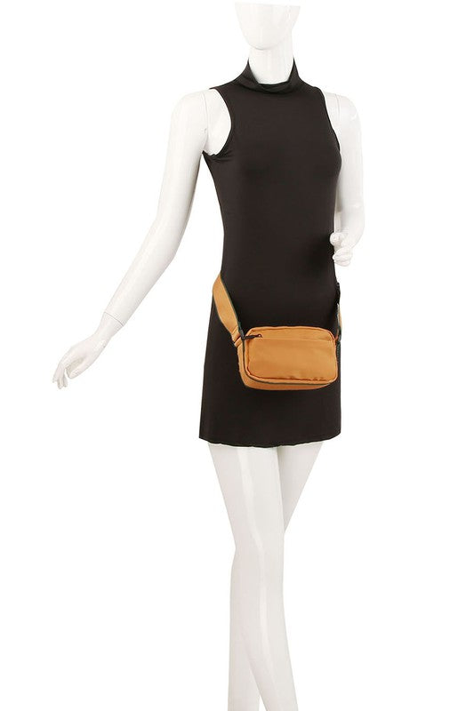 Nylon Fanny Pack Crossbody Bag | Modern Boutique Fashion