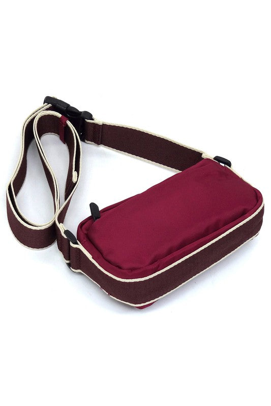 Nylon Fanny Pack Crossbody Bag | Modern Boutique Fashion