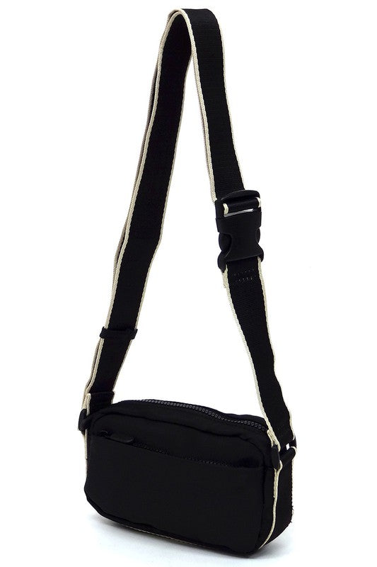 Nylon Fanny Pack Crossbody Bag | Modern Boutique Fashion
