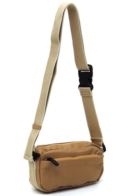 Nylon Fanny Pack Crossbody Bag | Modern Boutique Fashion