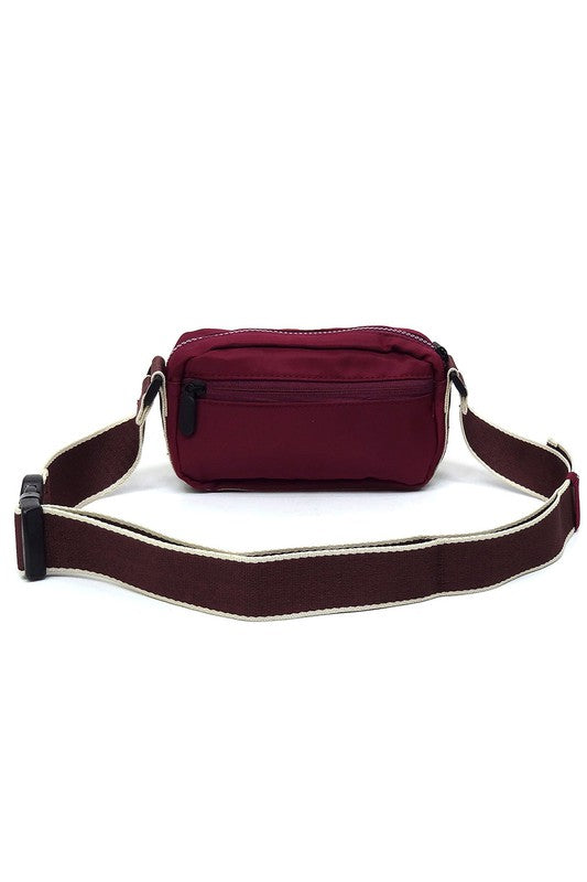 Nylon Fanny Pack Crossbody Bag | Modern Boutique Fashion