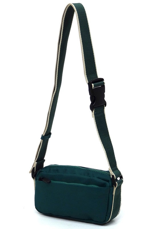 Nylon Fanny Pack Crossbody Bag | Modern Boutique Fashion