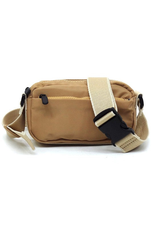 Nylon Fanny Pack Crossbody Bag | Modern Boutique Fashion