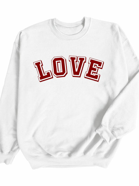Love Varsity Sweatshirt | Modern Boutique Fashion