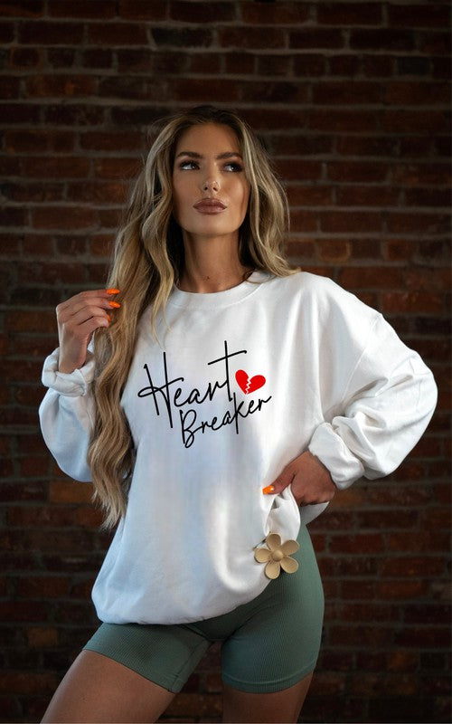 Heart Breaker Sweatshirt | Modern Boutique Fashion